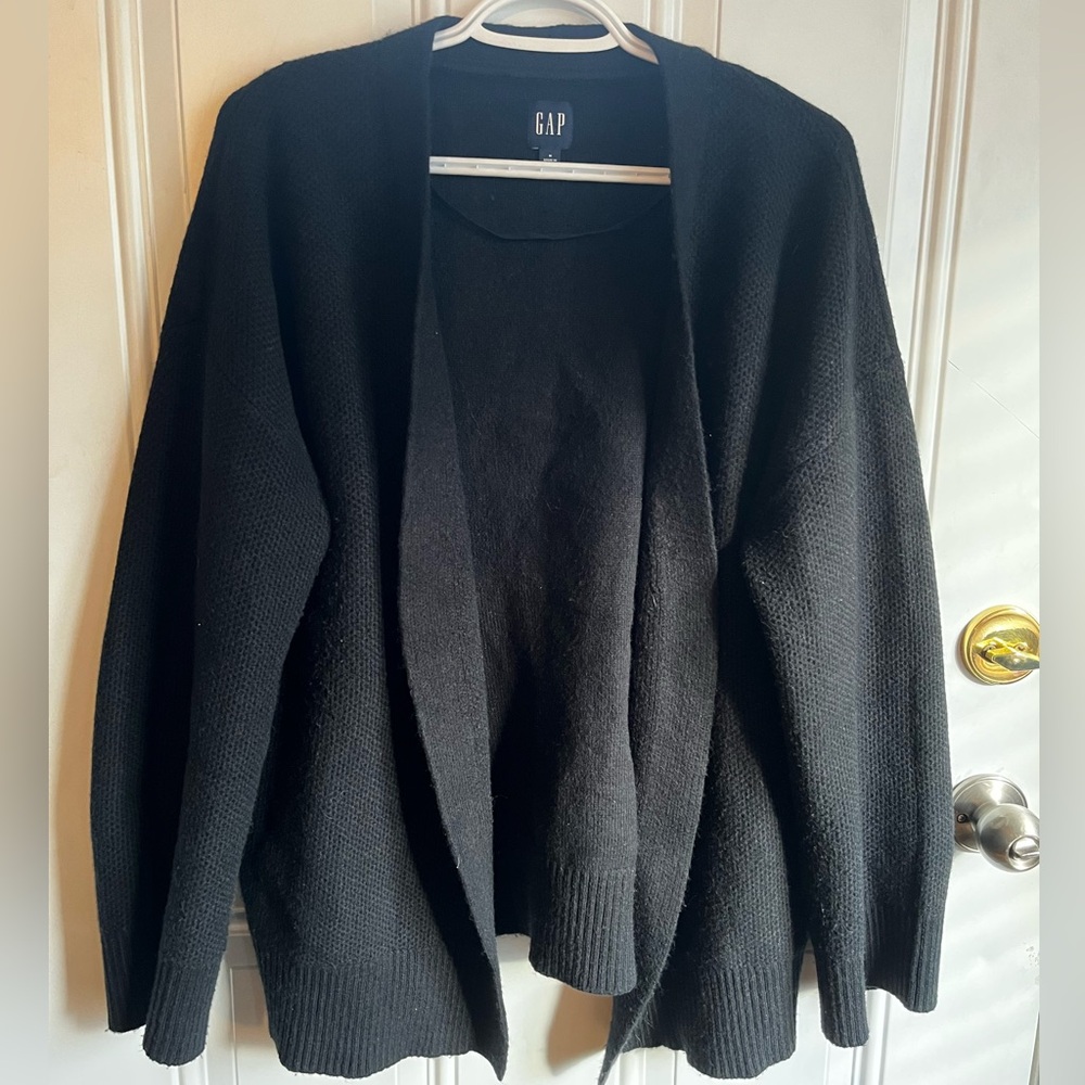 Gap | Oversized Black Cardigan